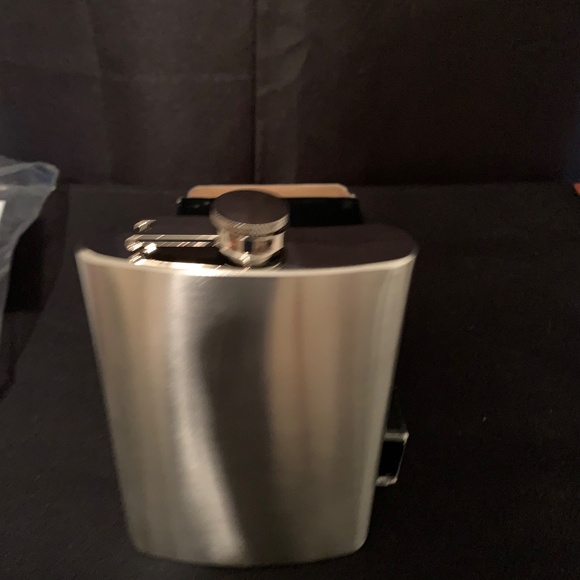 NWOT Top Shelf 12oz Stainless Steel Flask - Picture 15 of 16
